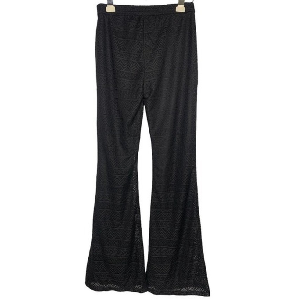 Hem‎ & Thread Lace Flare Lined Pant, Size Small - Picture 2 of 6